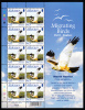 Alderney Scott #190 MNH Minisheet Of 10 65p Marsh Harrier - Migrating Birds - Alderney