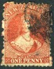 New Zealand #31 Used 1p Victoria From 1864 - Usati