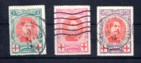 Croix-Rouge « Albert 1er », 132 / 134, Cote 35 €, - 1914-1915 Rode Kruis