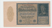 Germany 10000 Mark 1922 (180x100) AXF P 72 - 10.000 Mark