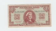 Netherlands 1 Gulden 1945 VF P 70 - 1  Florín Holandés (gulden)