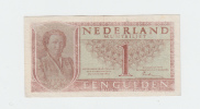 NETHERLANDS 1 GULDEN 1949 VF P 72 - 1 Gulden