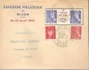 N Y&t  JOURNEE DU TIMBRE  DIJON (BLOC)  1942 - Lettres & Documents