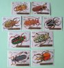 Burundi 1970 Beetles Insects - Mint No Gum - Full Air Mail Set - Cat. Value = 35.95 US $ - Nuevos