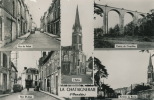 LA CHATAIGNERAIE - Vues Multiples (Église, Rue St Jean, Rue Du Palais, Arrivée Au Bourg, Viaduc De Coquillau) - La Chataigneraie