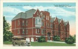 USA – United States – St. Francis Hospital, Macomb Il, 1910s-1920s Unused Postcard [P4883] - Autres & Non Classés