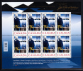 Canada MNH Scott #2219 Full Pane Of 8 $1.55 Captain George Vancouver - Hojas Completas