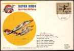 Austria Osterreich 1977 Silver Birds  Austrian Air Force  Handball World Championship (used On Cover) - Covers & Documents