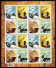 Canada MNH Scott #2166a Minisheet Of 4 Blocks Of 4 51c Duck Decoys - Feuilles Complètes Et Multiples