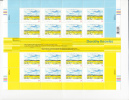 Canada MNH Scott #2147 Minisheet Of 16 51c ´The Field Of Rapeseed´  By Dorothy Knowles - Hojas Completas