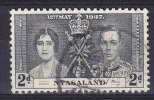 Nyasaland 1937 Mi. 51     2 P King George VI. Coronation - Nyasaland (1907-1953)