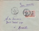 PORTO NOVO R.P - Dahomey - 1956 - Afrique - Colonie - Laboratoire Médical & Village Indigène - Lettre Pour Marseille - Lettres & Documents