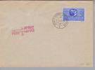 Schweiz 1938 Zu#PJ84 I Mi#319 Blockausschnitt Sammlerbrief - Cartas & Documentos