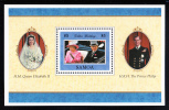 Samoa Scott #942 MNH Souvenir Sheet $5 50th Anniversary QEII And Prince Philip - Samoa