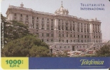 TARJETA DE ESPAÑA DE TELEFONICA DE 1000 PTAS DEL PALACIO DE ORIENTE - Telefonica