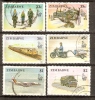 Zimbabwe  1990  Definitives  (o)  Transport Set (c) - Zimbabwe (1980-...)