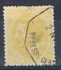 Sello 50 Cts Alfonso XII 1879, VARIEDAD Amarillo, Edifil Num 206 A º - Gebraucht