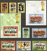 Tuvalu 1986 MiNr. 367 - 376 (Block 16-17) Football Soccer World Cup Mexico 8v+2bl MNH** 19.50 € - 1986 – Mexico