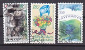 Q1834 - LIECHTENSTEIN Yv N°1046/48 - Oblitérés