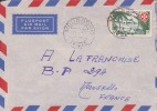 MOUSSORO ( PETIT BUREAU ) TCHAD - Colonies Francaises - Lettre - Marcophilie - Lettres & Documents