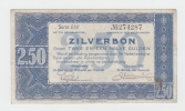 Nethrlands 2.5 Gulden 1938 Zilverbon VF+ CRISP Banknote P 62 - 2 1/2 Gulden