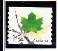 Canada Used Scott #2010 $1.40 Green Maple Leaf Coil - Usati