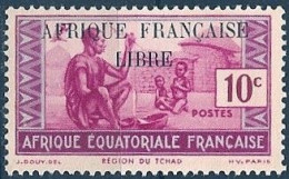 A.E.F. ...1940...Michel # 106...MLH. - Unused Stamps