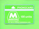 UK - Optical Phonecard For Oil/Gas Rig Use As Scan - Boorplatformen