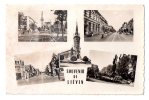 LIEVIN : "Souvenir Multivue - Eglise, Hôtel De Ville, Jardin Public, Rues Defernez Et Vaillant Couturier " - Lievin