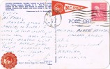 1109. Postal RALEIGH (Borth Carolina)  1952. Label, Cinderella, Viñeta - Covers & Documents