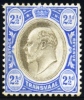 Transvaal 1902. 2½d Black And Blue (wmk MCA). SACC 269*, SG 263*. - Transvaal (1870-1909)