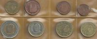SPAIN SET OF 8 EURO COINS MOTIF FRONT STANDART BACK 1999-2000 UNC READ DESCRIPTION CAREFULLY !!! - Mint Sets & Proof Sets