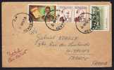 LETTRE  ANCIENNE- TURQUIE- LETTRE PAR AVION- TIMBRES DIVERS- CAD 1969 - Lettres & Documents