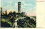 JENA. Fuchsturm. Posted For TRIEST In 1906. Stamp. - Jena