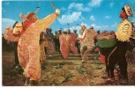 Carte Postale, Antigua, Musiciens En Costume Traditionnel, - Antigua Und Barbuda