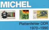 MICHEL DDR Plattenfehler Katalog Teil 1970 Bis 1990 Neu 40€ Aktuelle Stand Der Forschung 4 Bewertungen Im Spezialkatalog - Autres & Non Classés