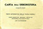 POZZO CARTA DELL'ERBORISTERIA 1931/1957 - Gardening