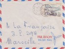 Cameroun,Kadey,Batouri Le 30/10/1957 > France,colonies,lettre,po Nt Sur Le Wouri à Douala,15f N°301 - Storia Postale