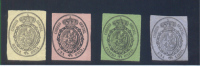 EDIFIL 35/38 *. "ESCUDO DE ESPAÑA" - Unused Stamps