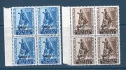 TRIESTE A - 1953 -- AGRICOLTURA A ROMA -- ** MNH X4 --QUARTINA - Mint/hinged