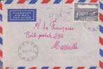 AEF,Oubangui,Kembé Le 15/10/1956 > France,lettre,Colonies,ho Pital De Brazzaville,15f N°234 - Other & Unclassified