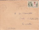 AEF,Oubangui,Berbérati Le 25/10/1956 > France,colonies,lettre,li Eutenant Gouverneur Cureau,15f N°230 - Other & Unclassified