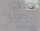 Cameroun,Kaélé Le 08/06/1957 > France,colonies,lettre,po Nt Sur Le Wouri à Douala,15f N°301 - Briefe U. Dokumente