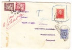 FRANCE 1926 LETTRE DE BUDAPEST A BUDAPEST SUIVIE A PARIS ET TAXEE -  (#211) - Cartas & Documentos