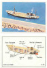 Lot De 2 Images / Chalutier / Bateau Boat Trawler /  // Ref IM 20/1 - Autres & Non Classés