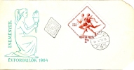 HUNGARY - 1964.FDC - 50th Anniv.of Hungarian-Swedish Athletic Meet - FDC