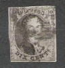 Belgique - 1849-50 - COB 3 - Oblit. - 1849-1850 Medallones (3/5)