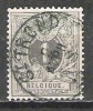Belgique - 1884/88 - COB 43 - Oblit. - 1869-1888 Lion Couché (Liegender Löwe)