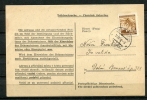 Chechoslovakia/Bohemia & Moravia 1941Postal  Card - Covers & Documents