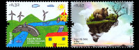 PORTUGAL 2011 2V ** (MNH) Aqui Ha Selo, Dessins D'enfants - Nuevos